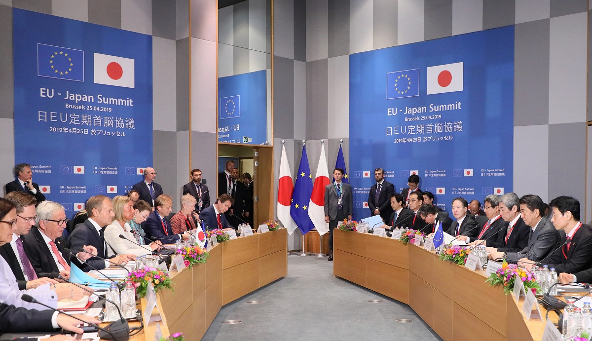日ＥＵ定期首脳協議１