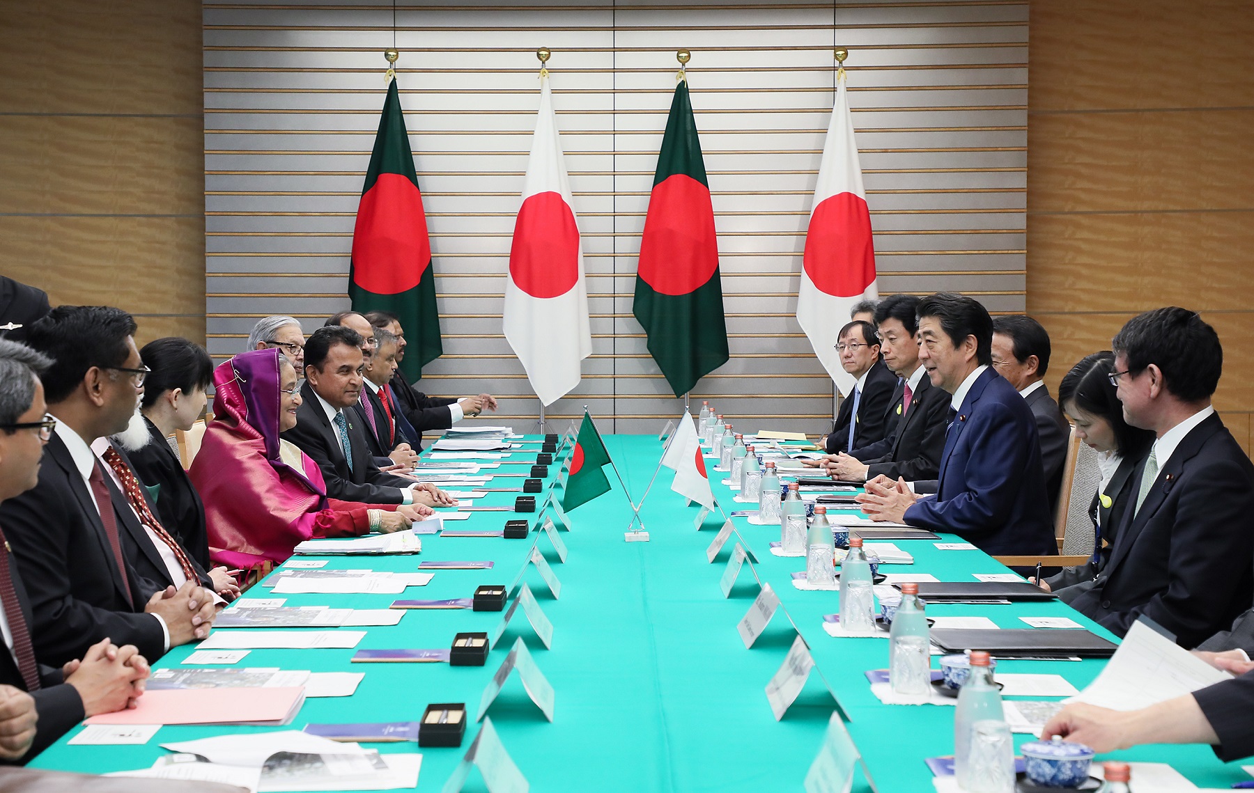 日・バングラデシュ首脳会談１