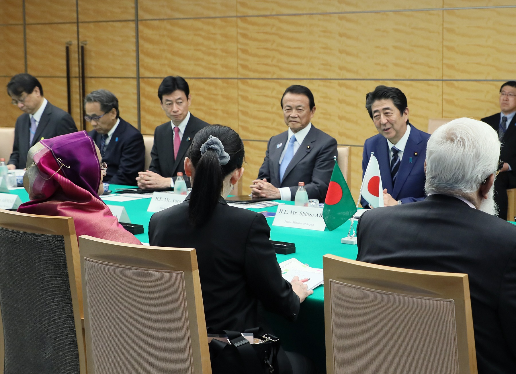 日・バングラデシュ首脳会談２