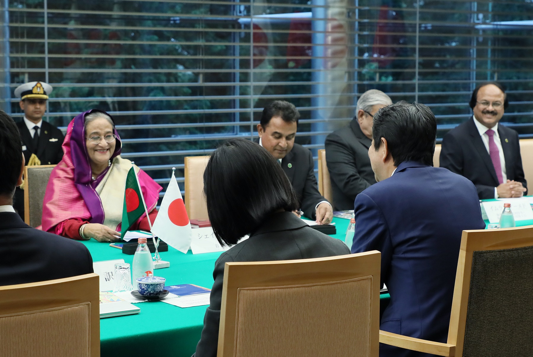 日・バングラデシュ首脳会談３