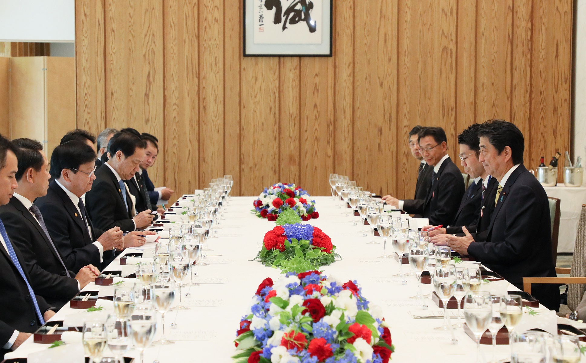 日・ラオス首脳会談１