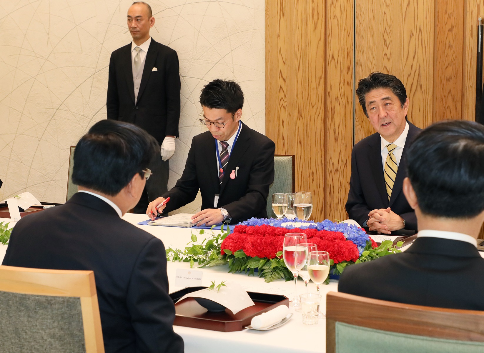 日・ラオス首脳会談２