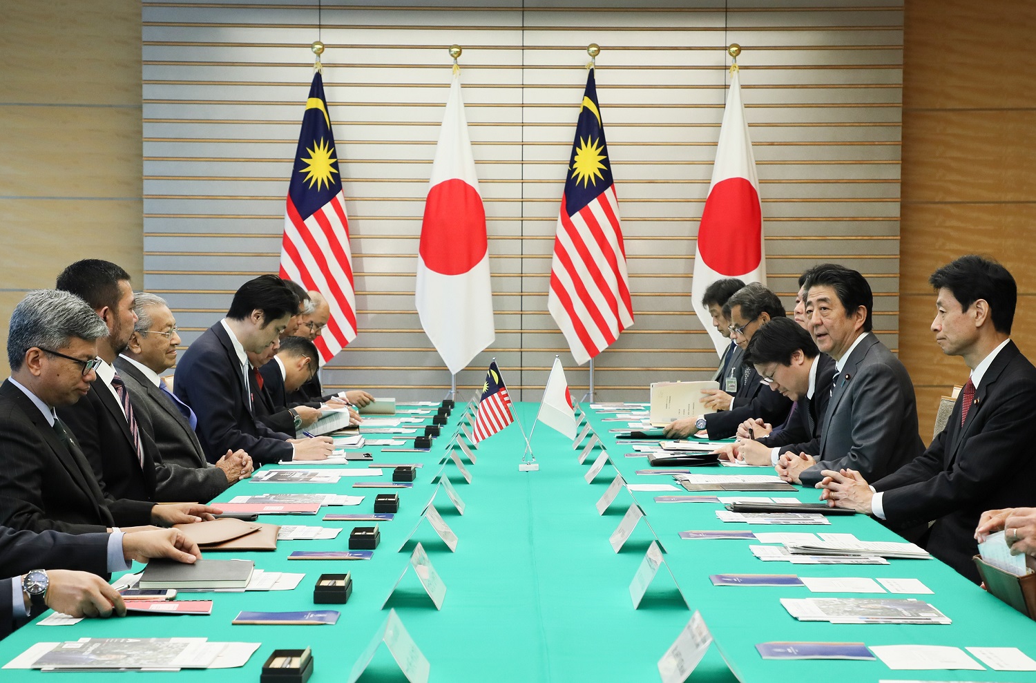 日・マレーシア首脳会談