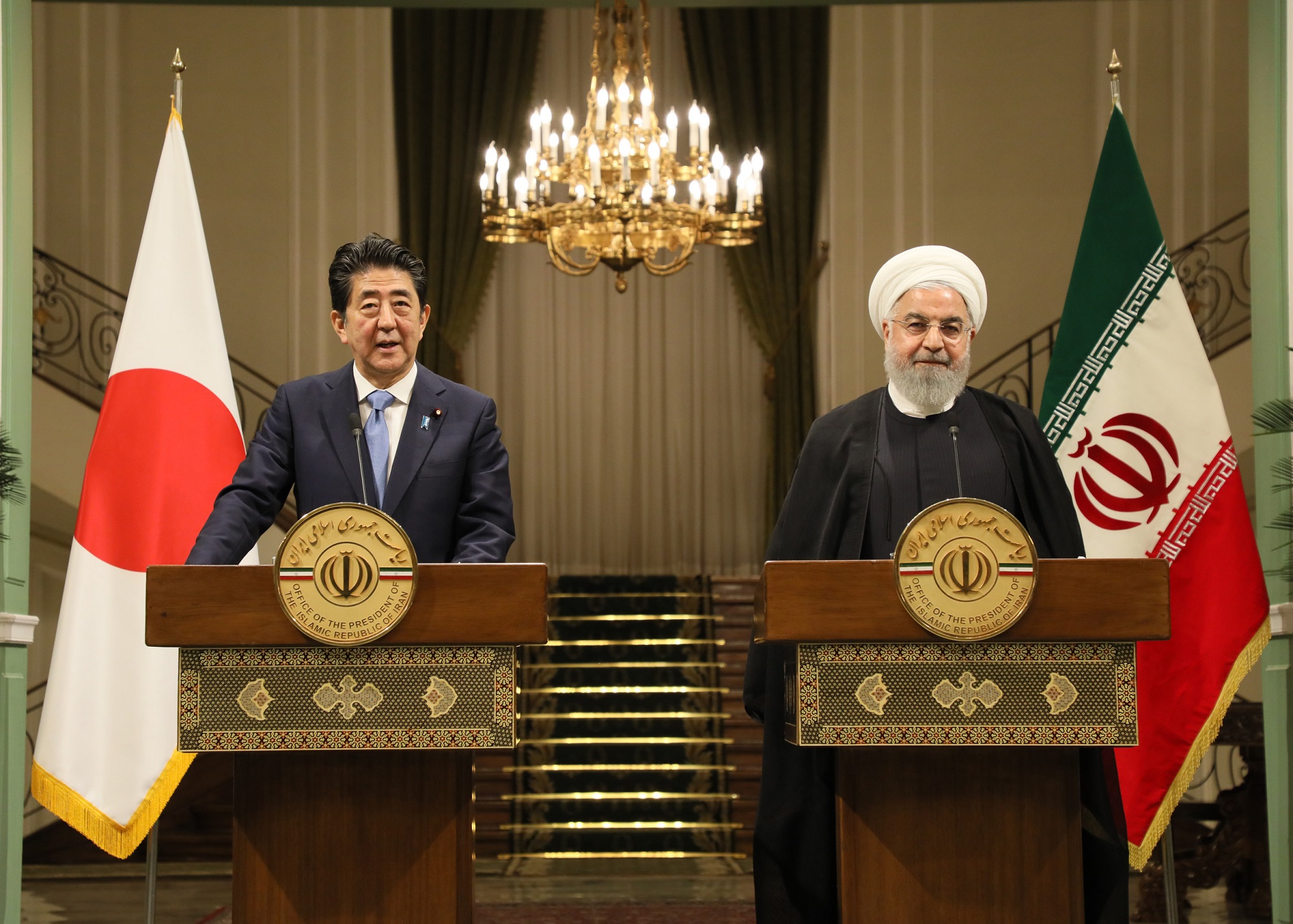 日・イラン共同記者発表１