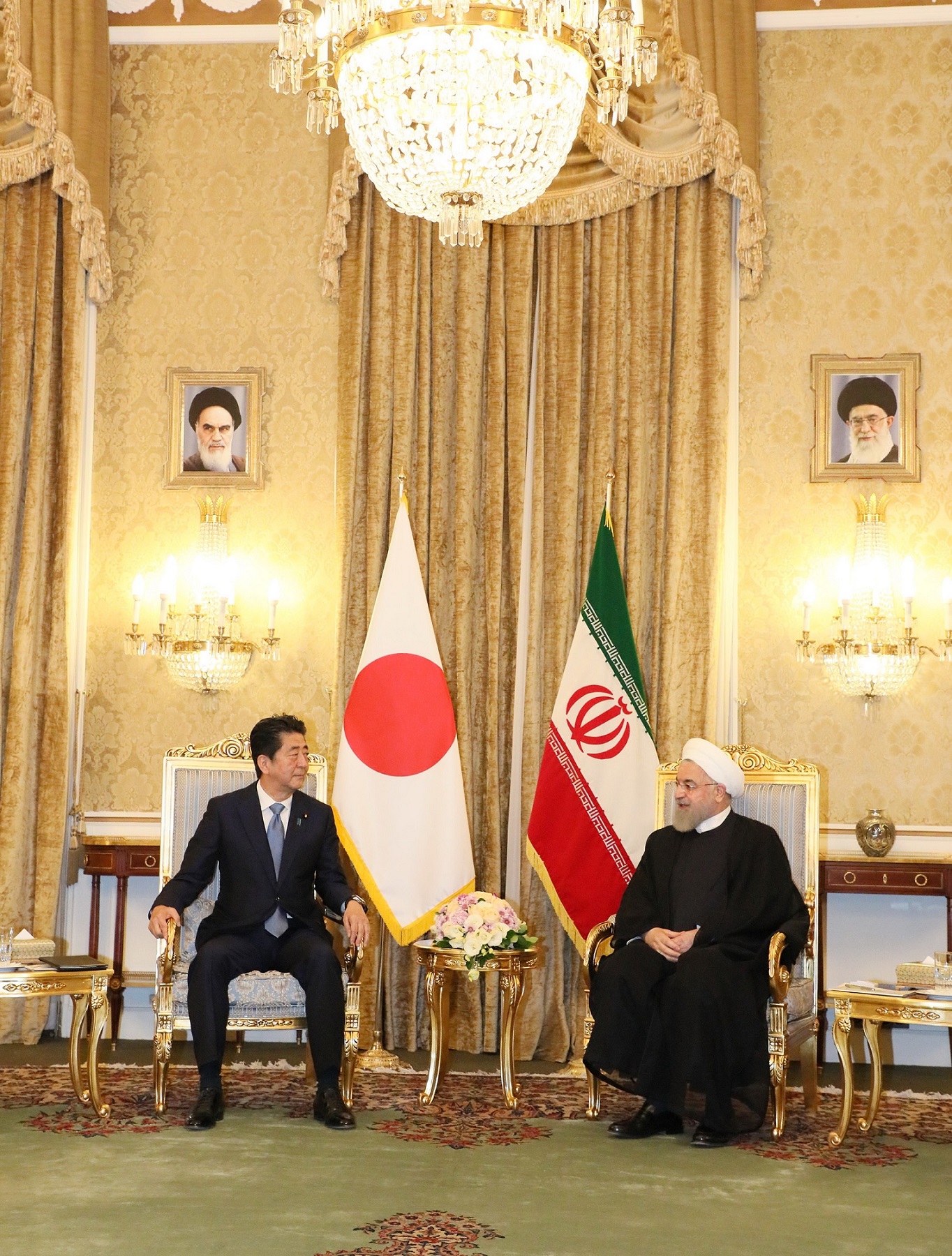 日・イラン首脳会談１