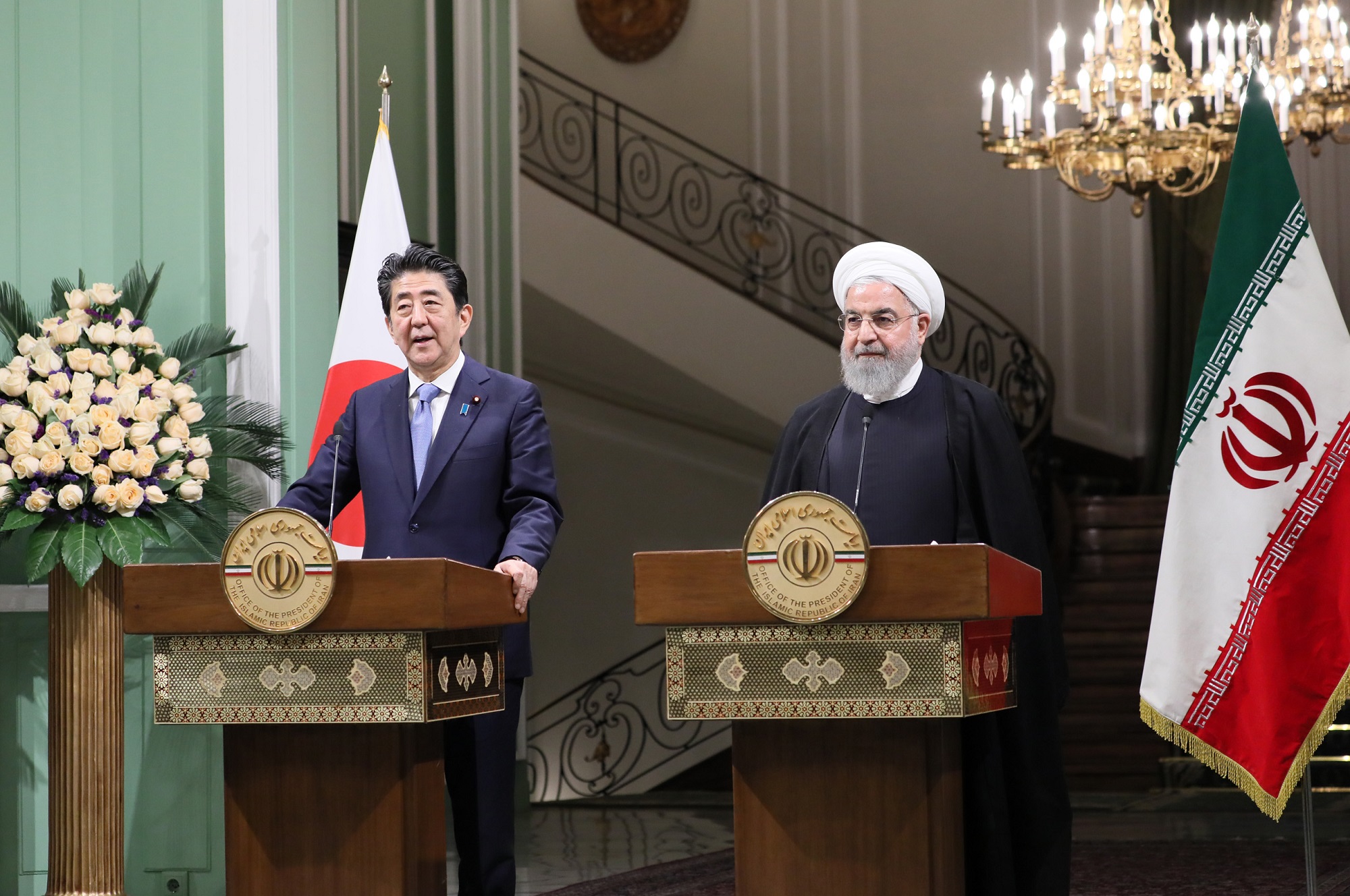 日・イラン共同記者発表２