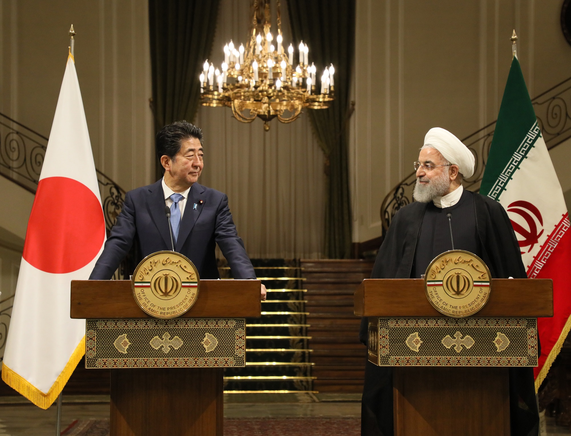 日・イラン共同記者発表５