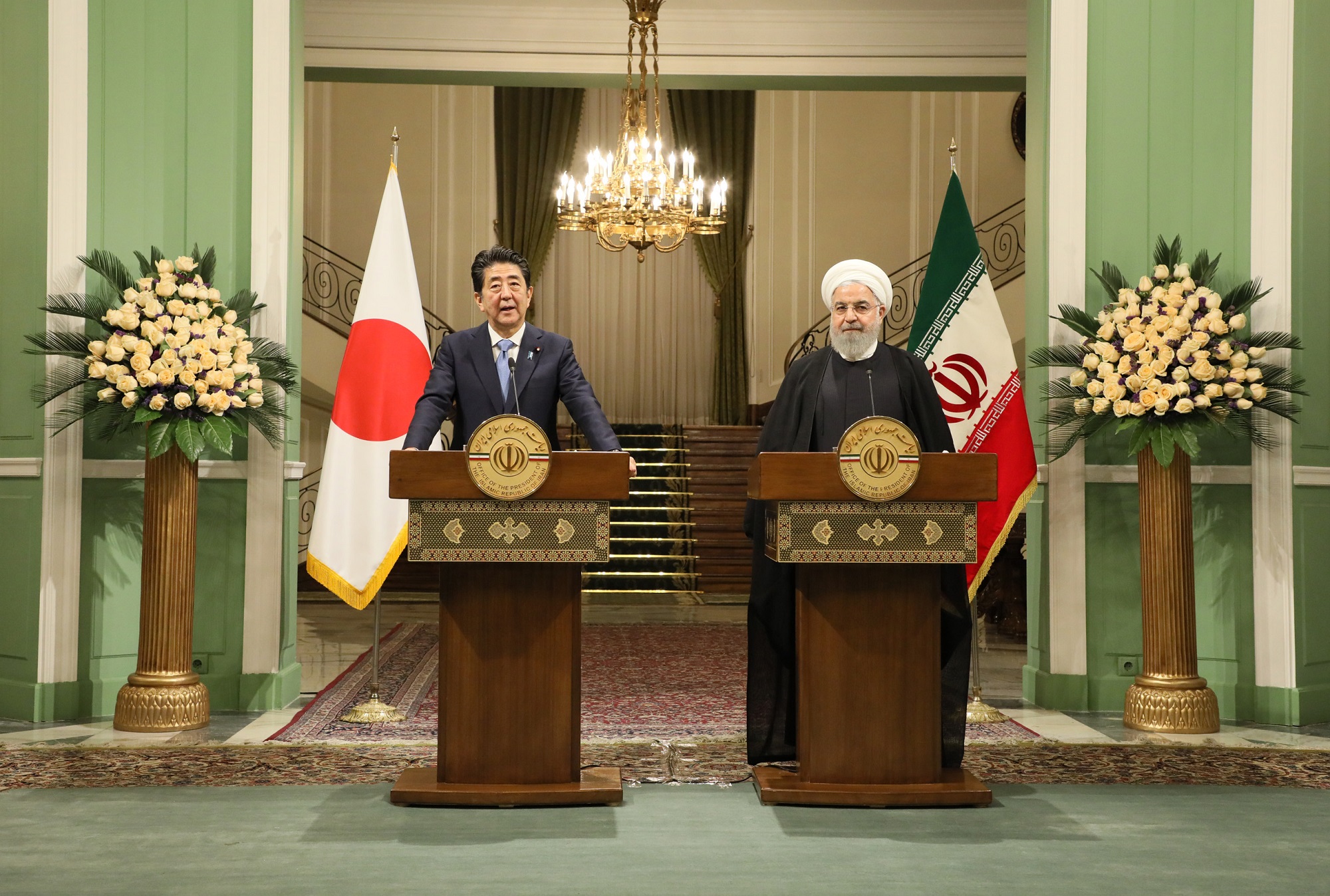 日・イラン共同記者発表８