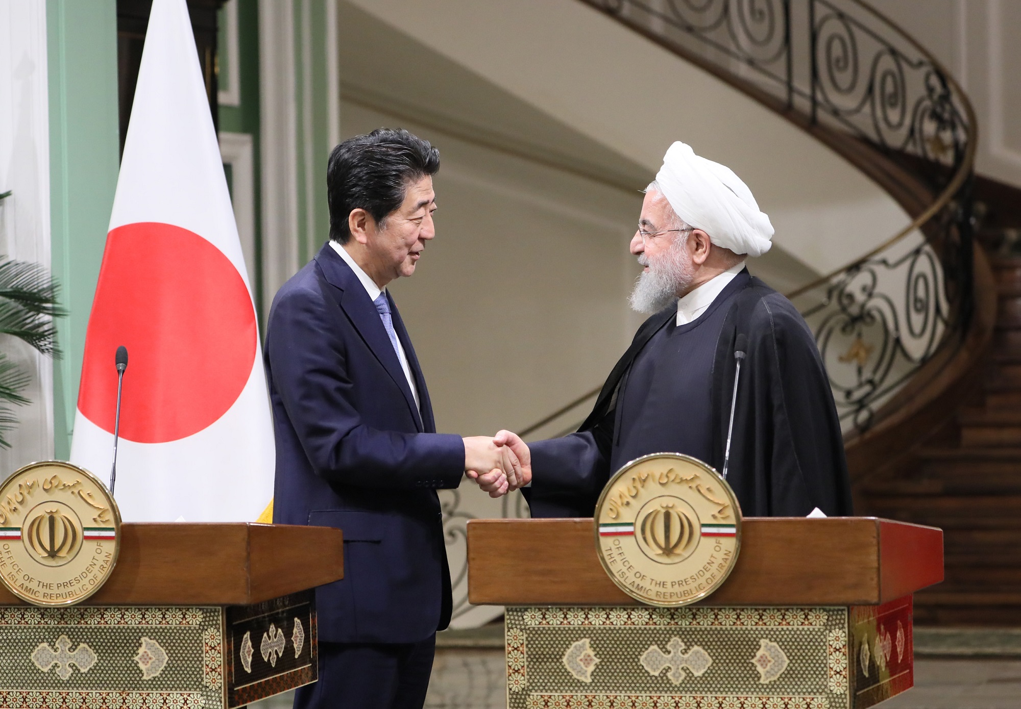 日・イラン共同記者発表１０