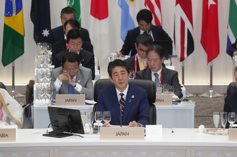 Ｇ２０大阪サミット 第１セッション 安倍総理スピーチ