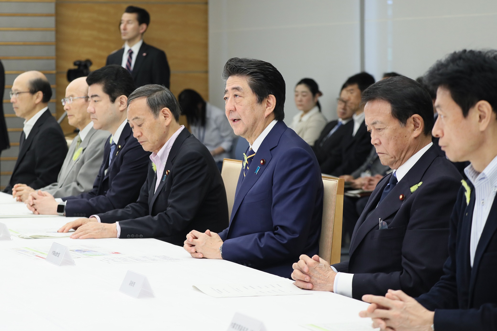 ６月下旬からの大雨に関する関係閣僚会議