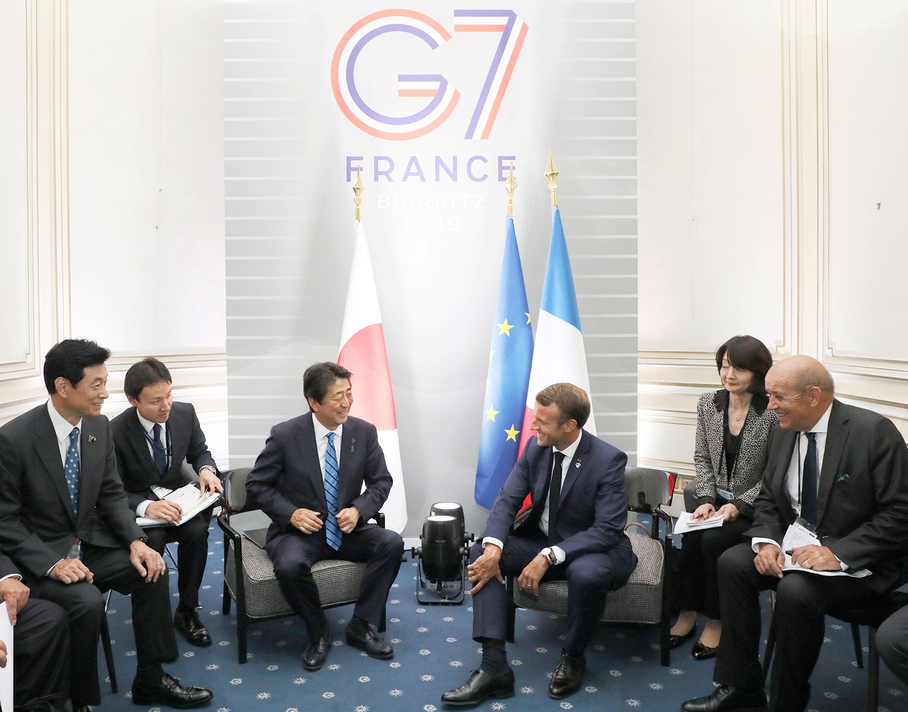 Ｇ７ビアリッツ・サミット及び各国との首脳会談 -１日目-