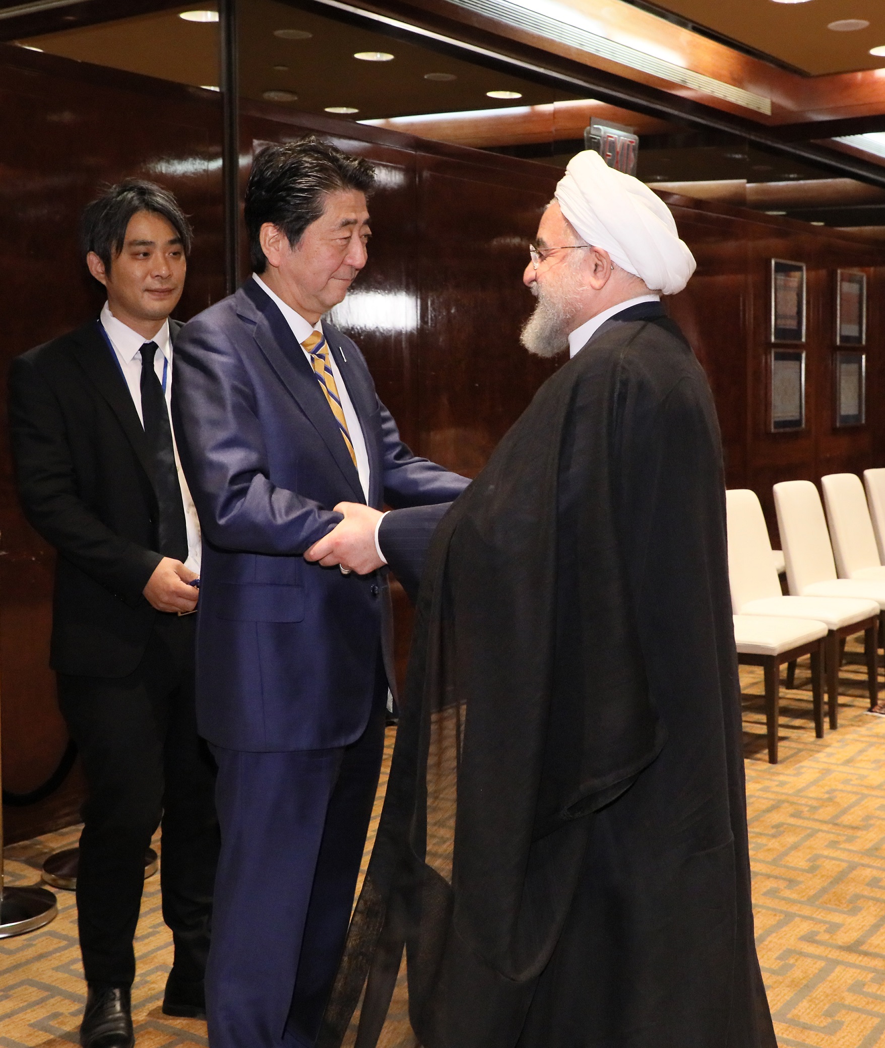 日・イラン首脳会談１