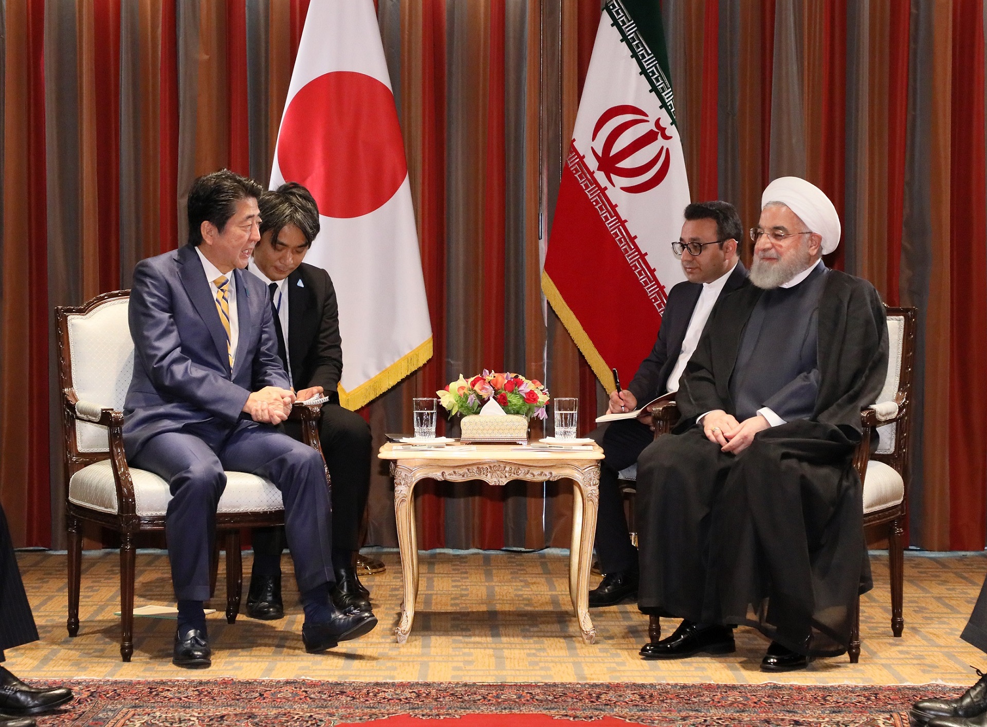 日・イラン首脳会談４