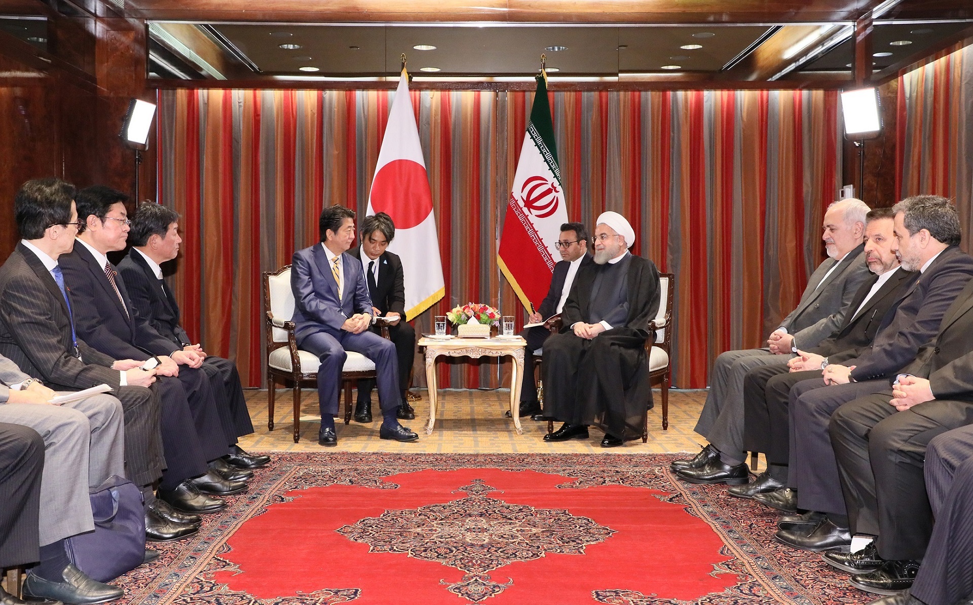 日・イラン首脳会談５