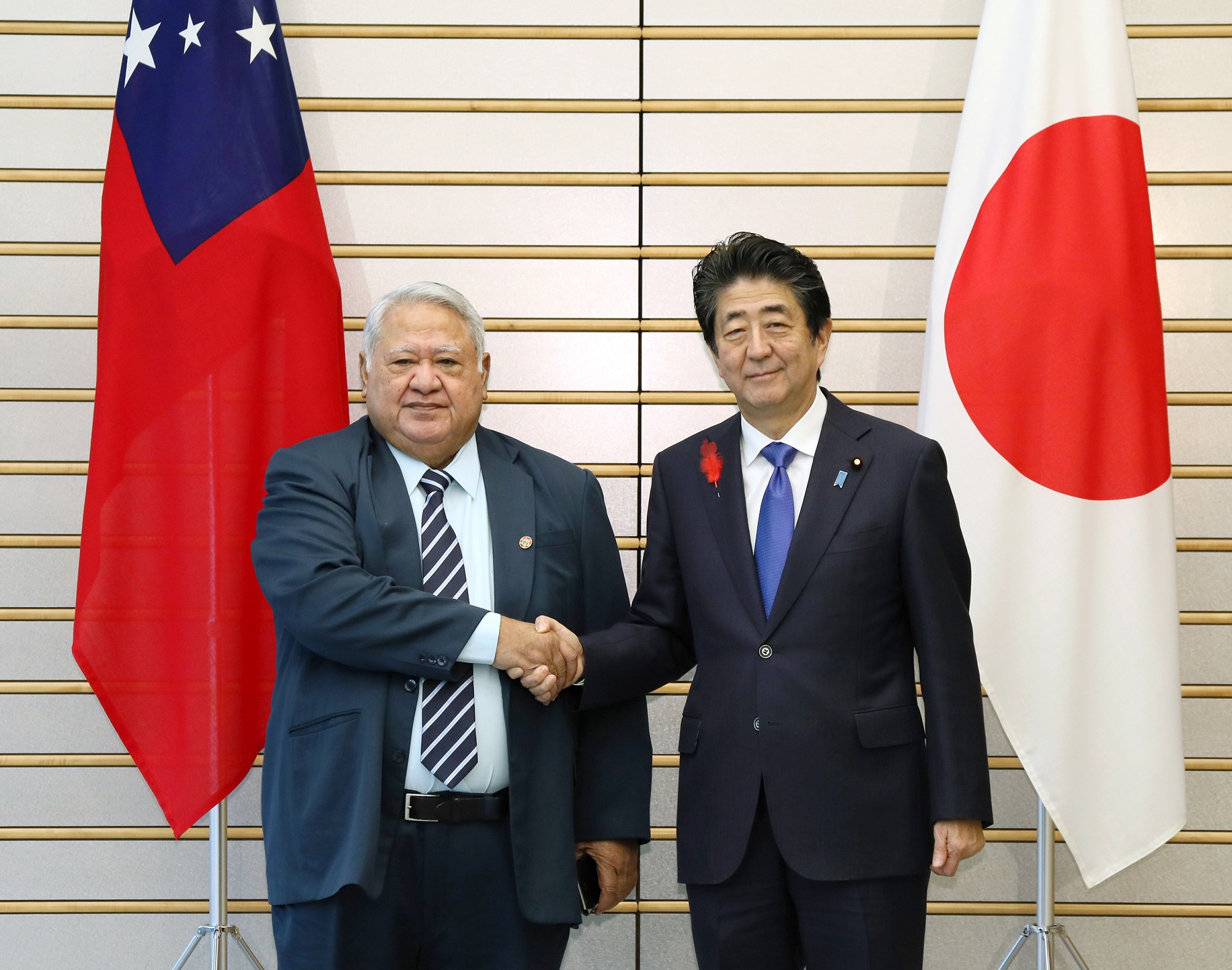 日・サモア首脳会談等