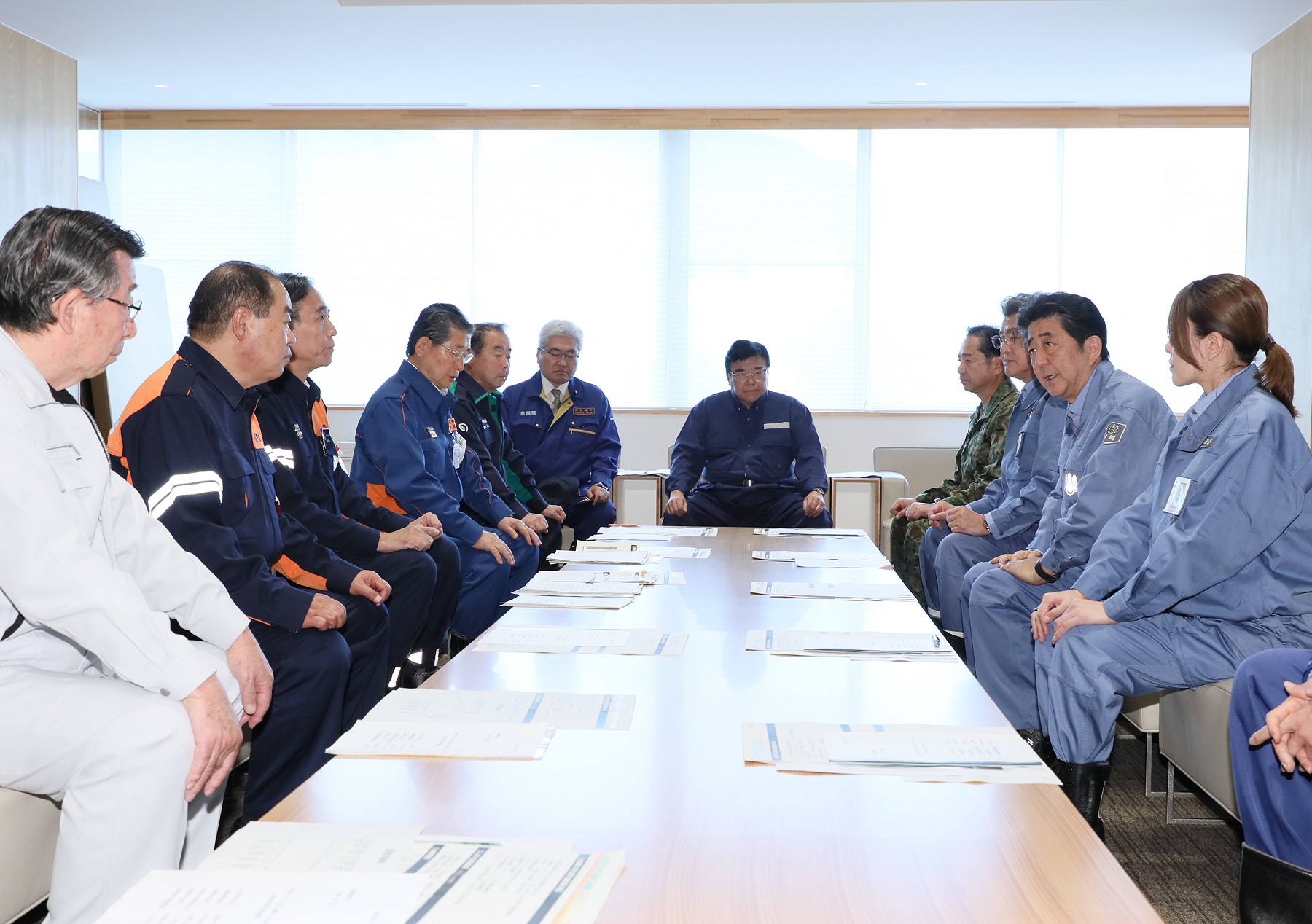 阿部長野県知事との意見交換