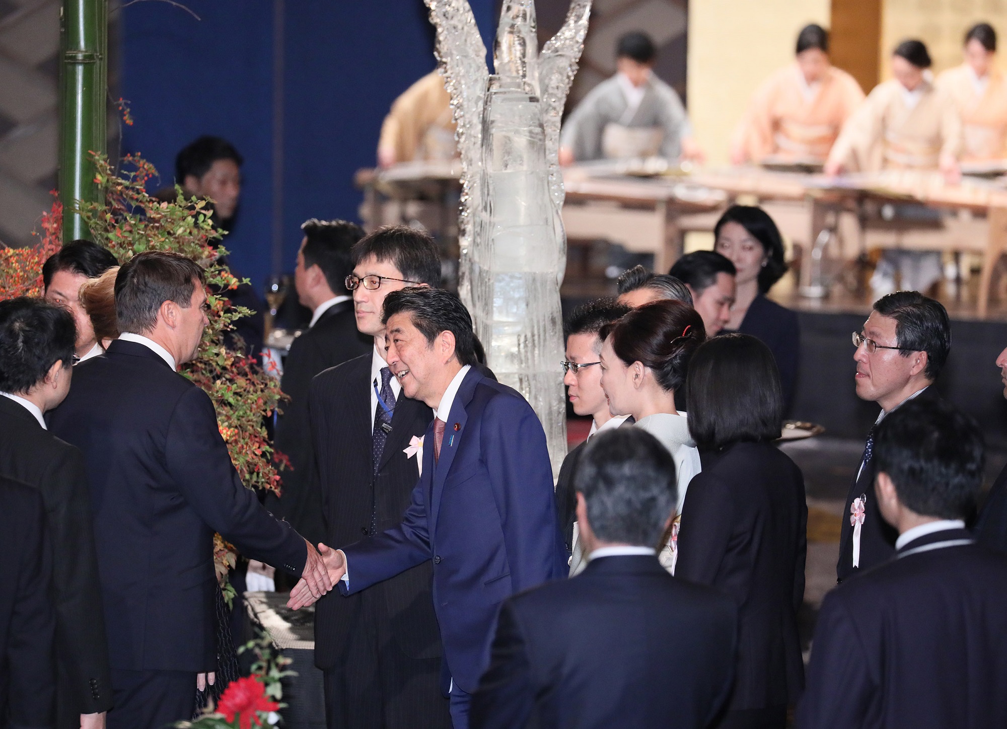 内閣総理大臣夫妻主催晩餐会