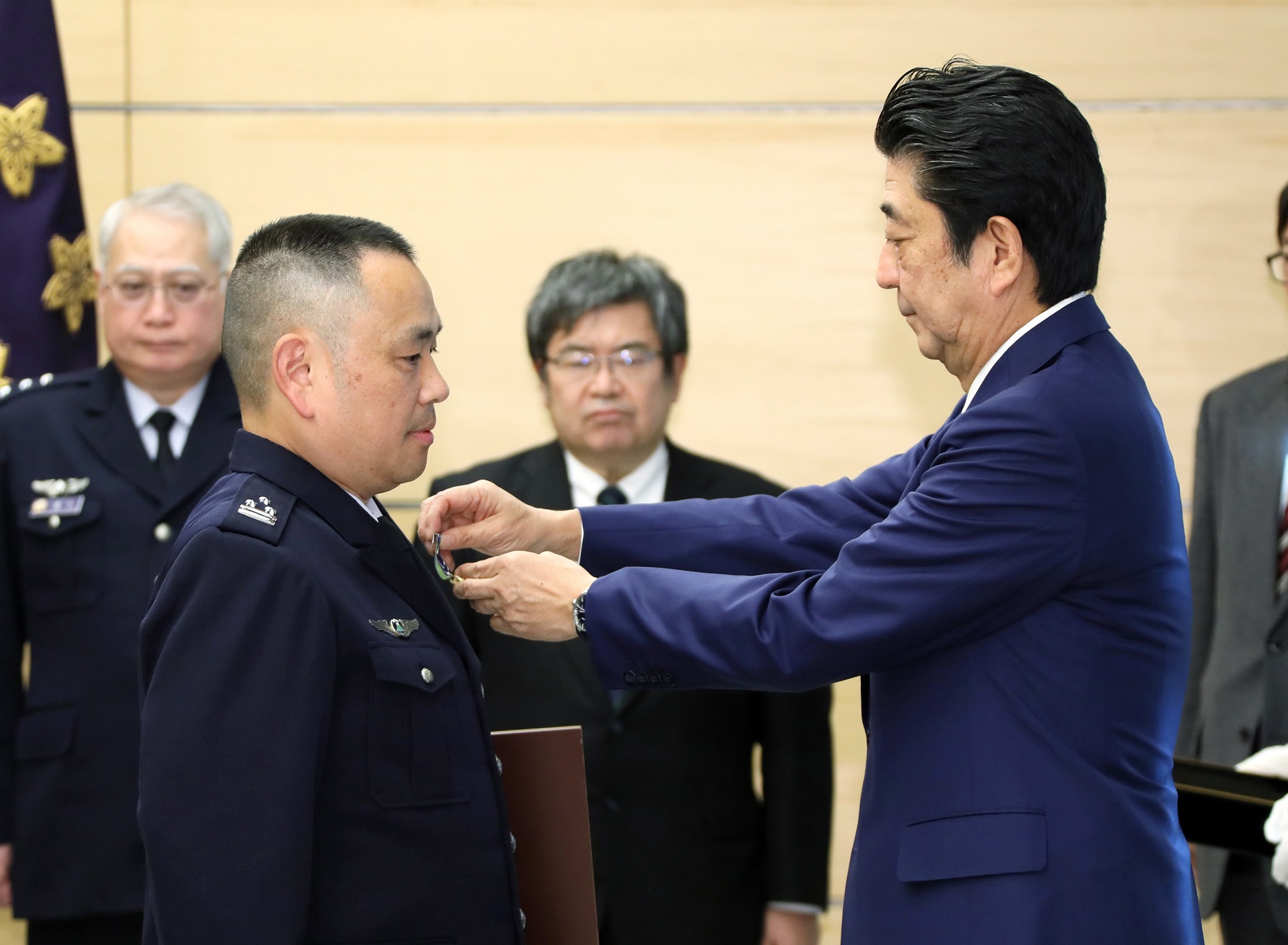 自衛隊記念日・内閣総理大臣表彰式