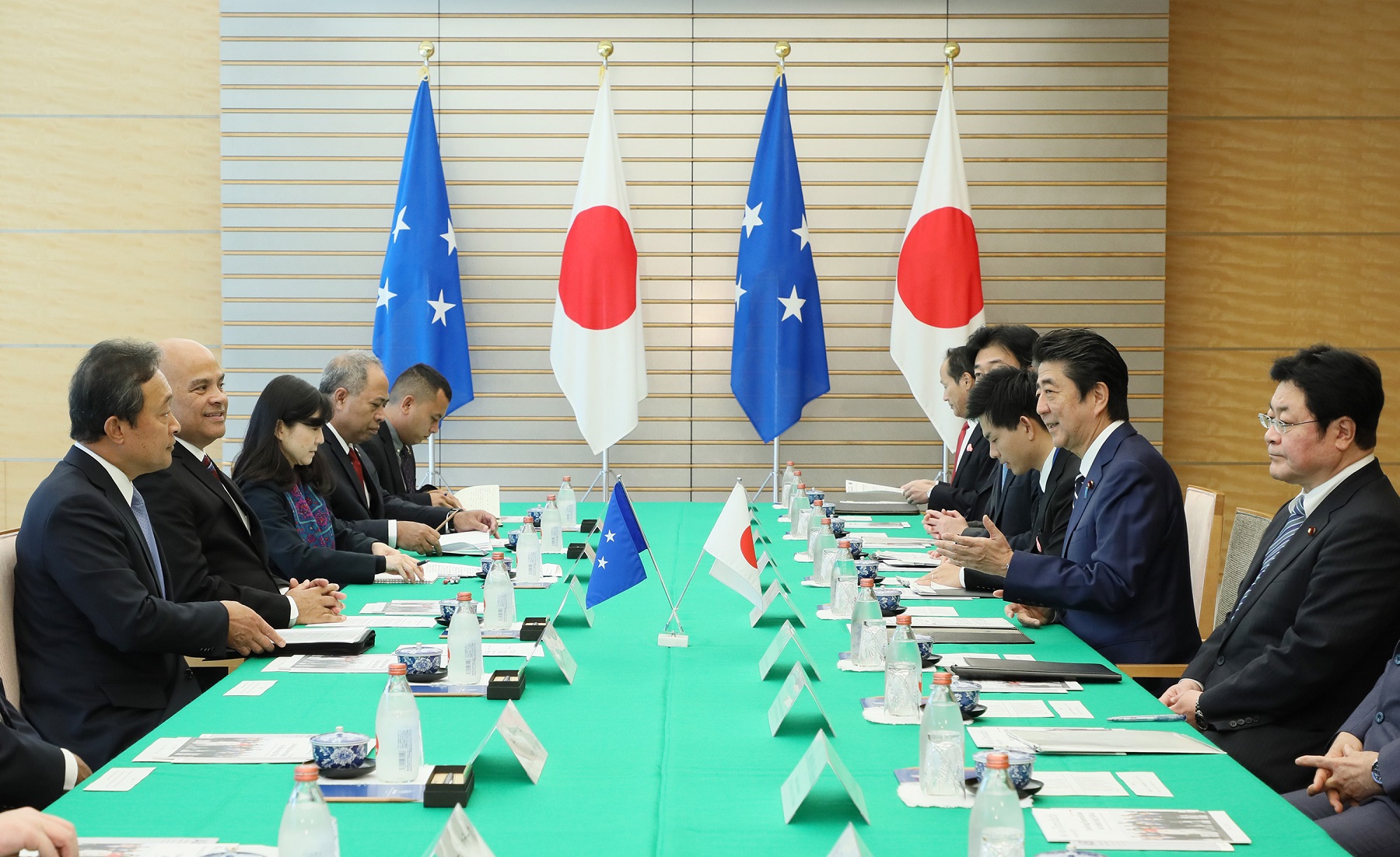 日・ミクロネシア首脳会談