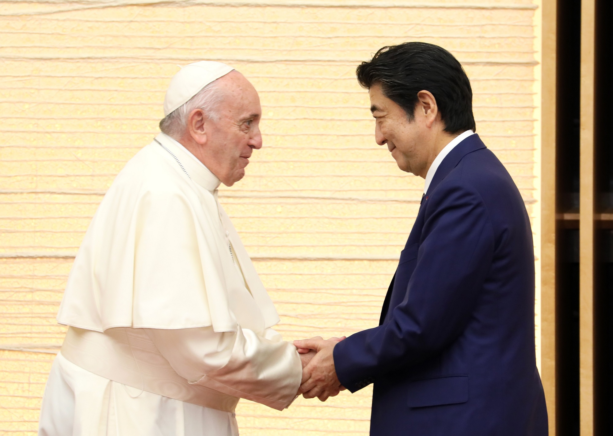 ローマ教皇フランシスコ台下との会談等