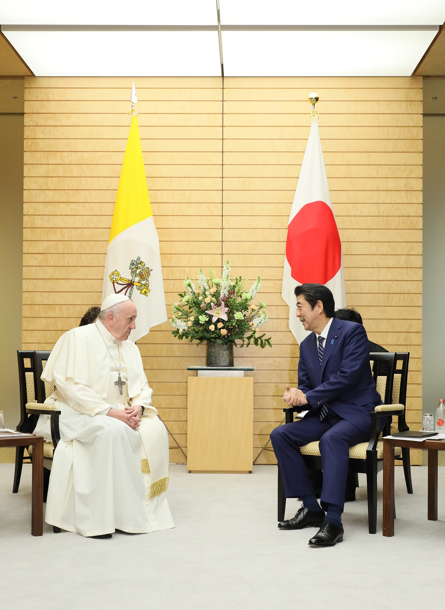 ローマ教皇フランシスコ台下との会談（テタテ）４