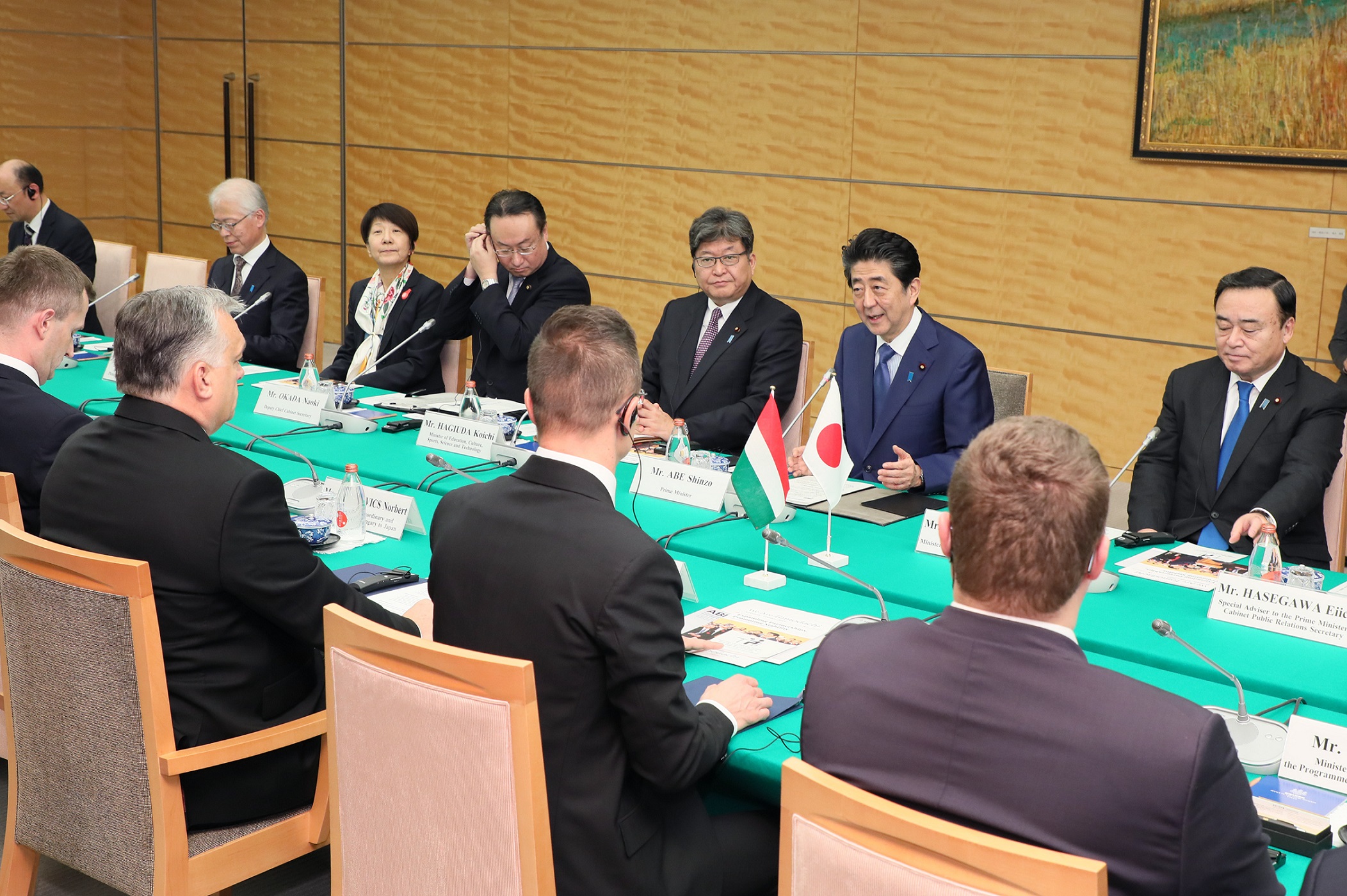 日・ハンガリー首脳会談２