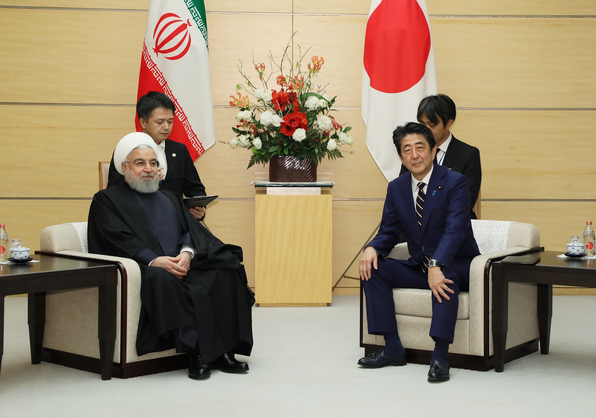 日・イラン首脳会談１