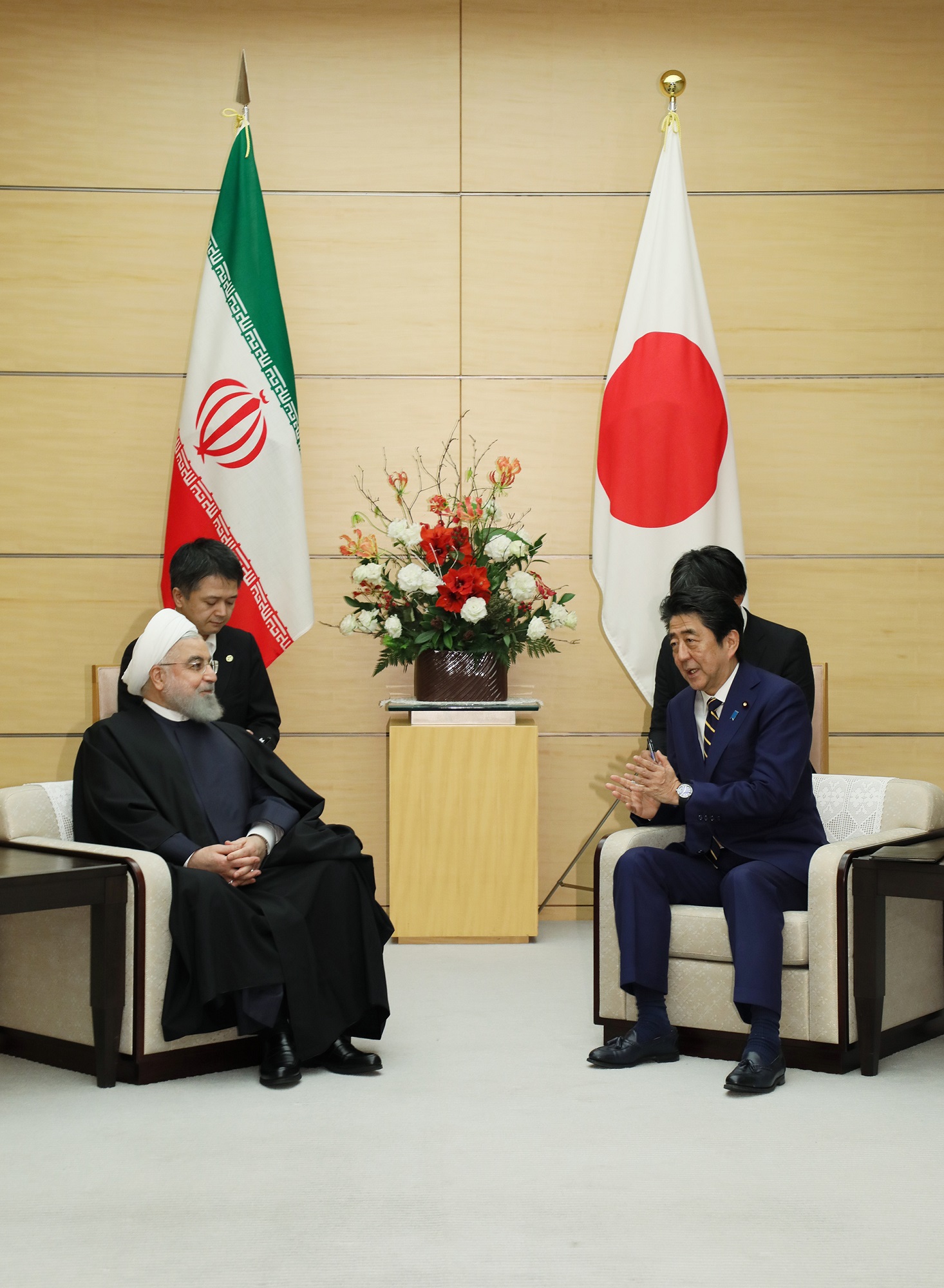 日・イラン首脳会談２