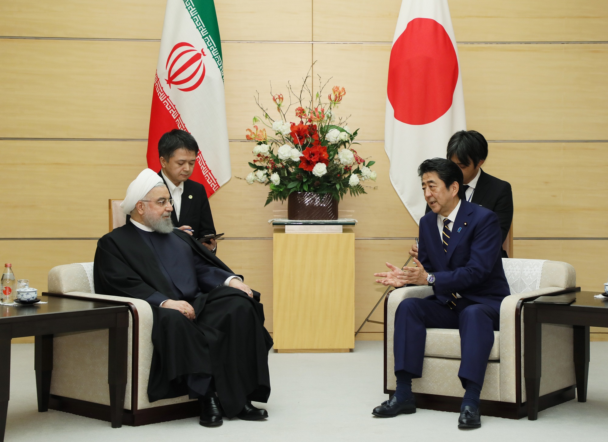 日・イラン首脳会談３