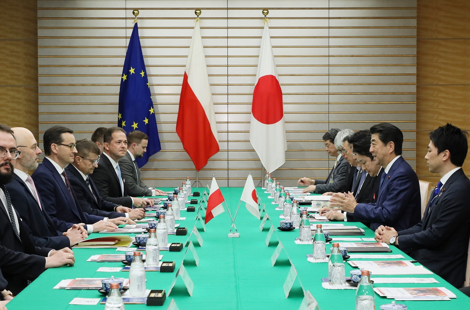 日・ポーランド首脳会談１