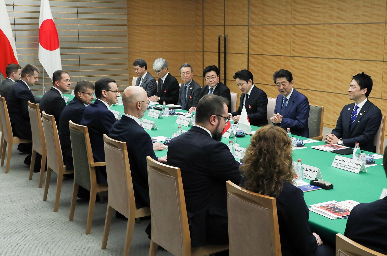 日・ポーランド首脳会談２