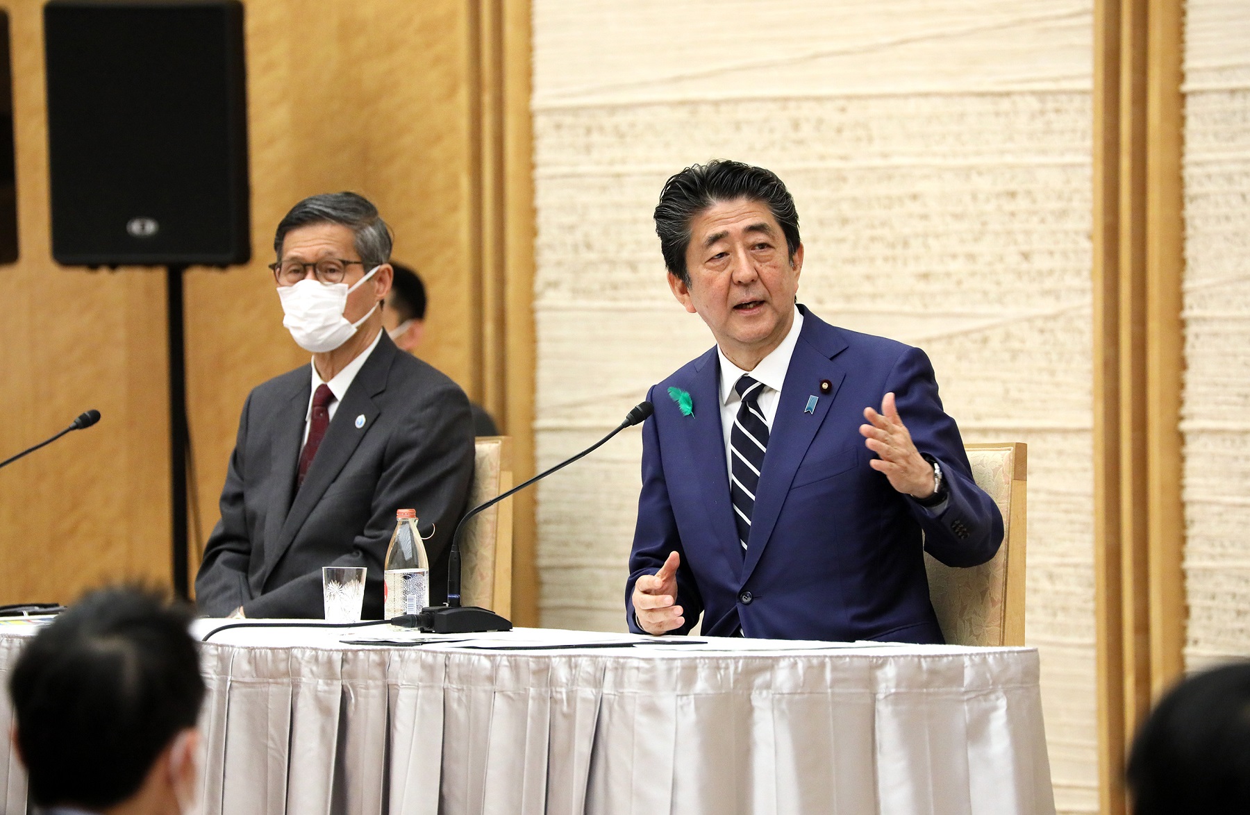 会見を行う安倍総理29