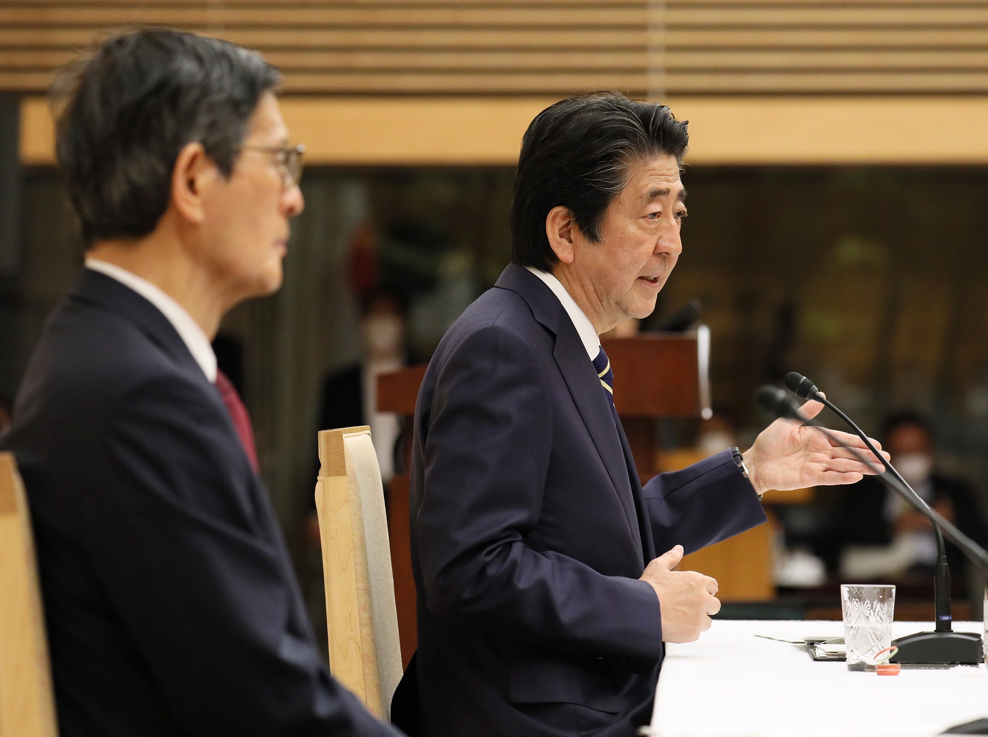会見を行う安倍総理29