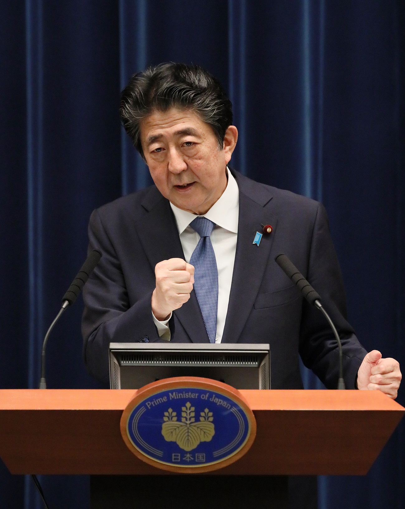 会見を行う安倍総理6