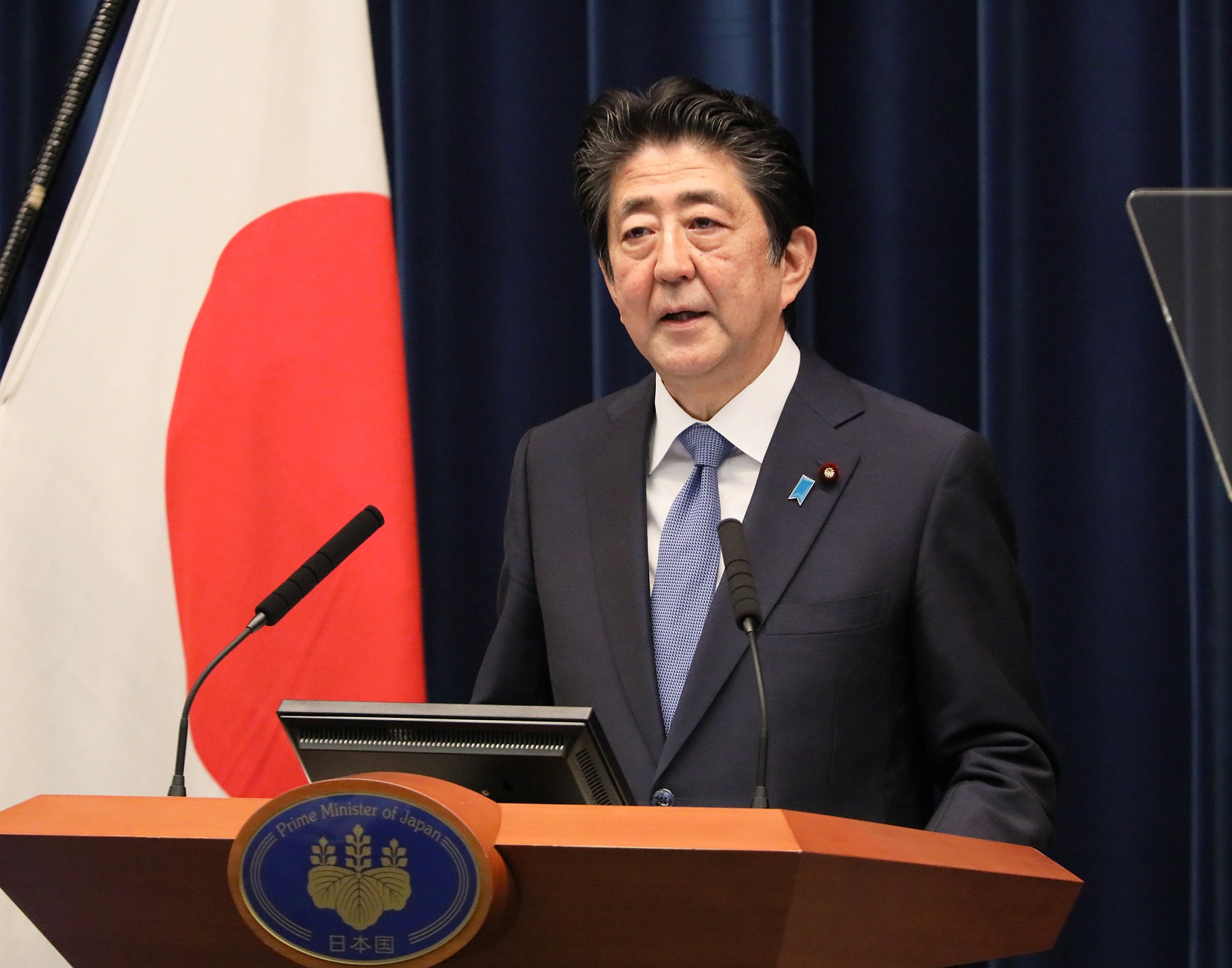 会見を行う安倍総理15