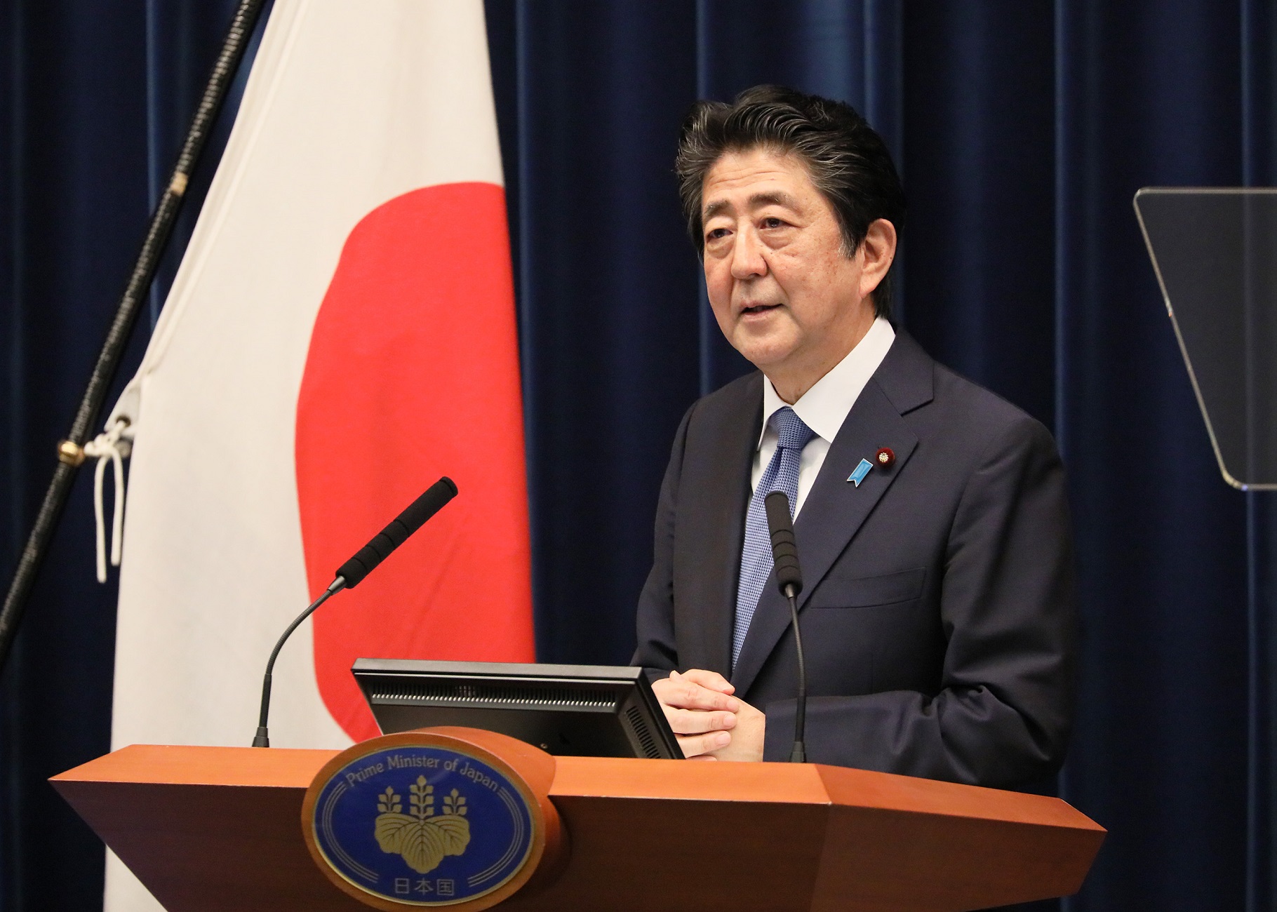会見を行う安倍総理16