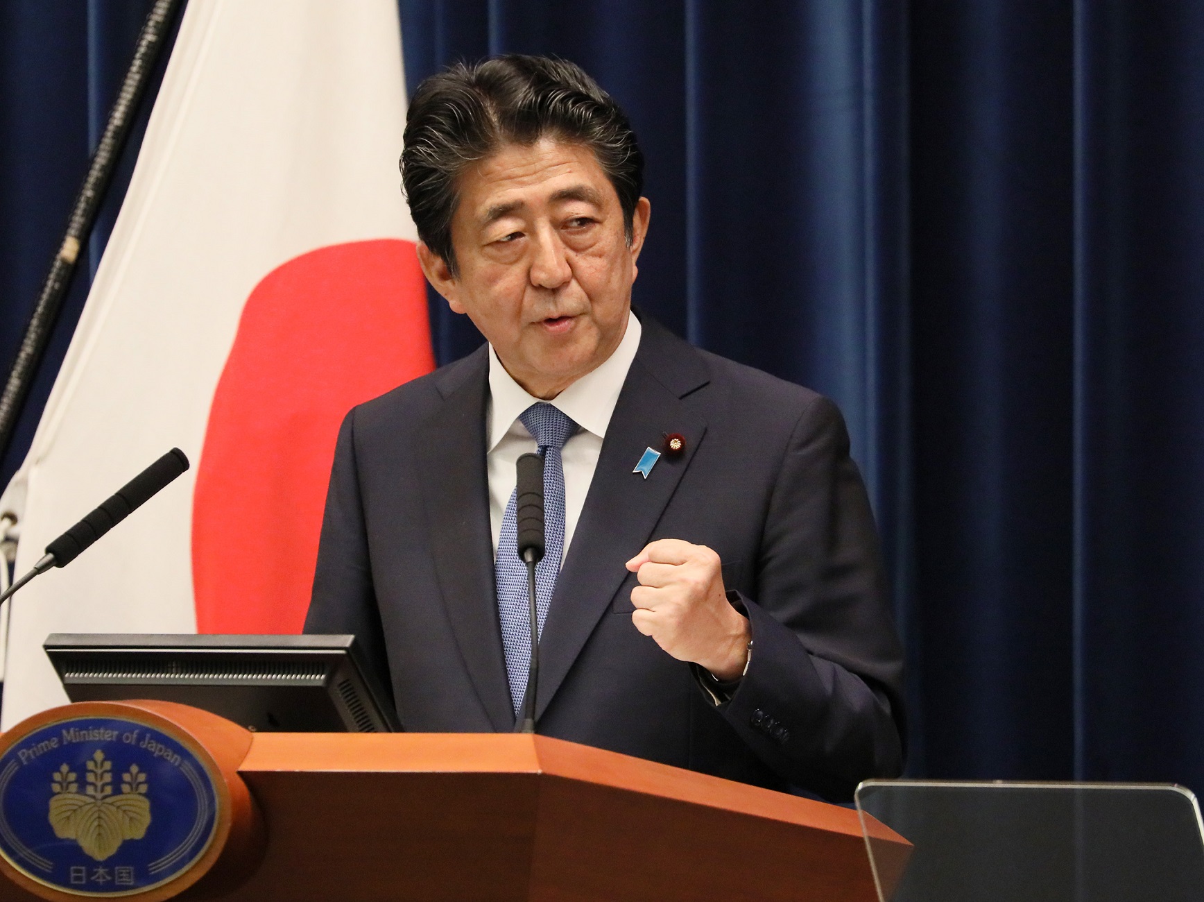 会見を行う安倍総理18