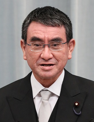 顔写真:河野太郎