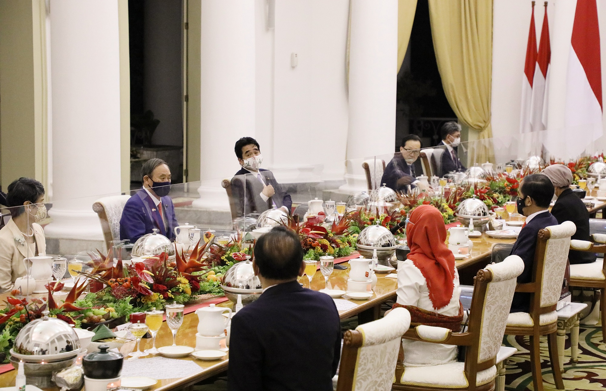 ジョコ大統領夫妻主催夕食会１