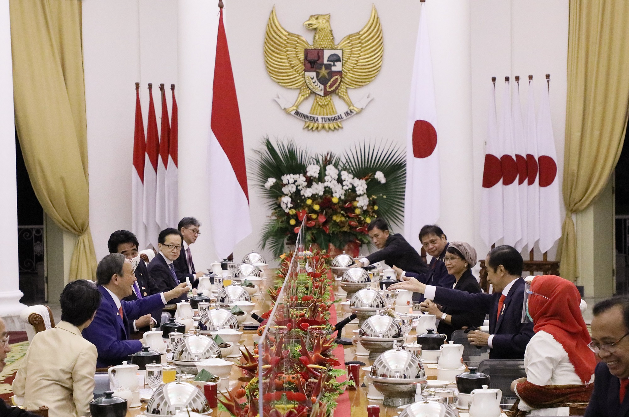 ジョコ大統領夫妻主催夕食会２