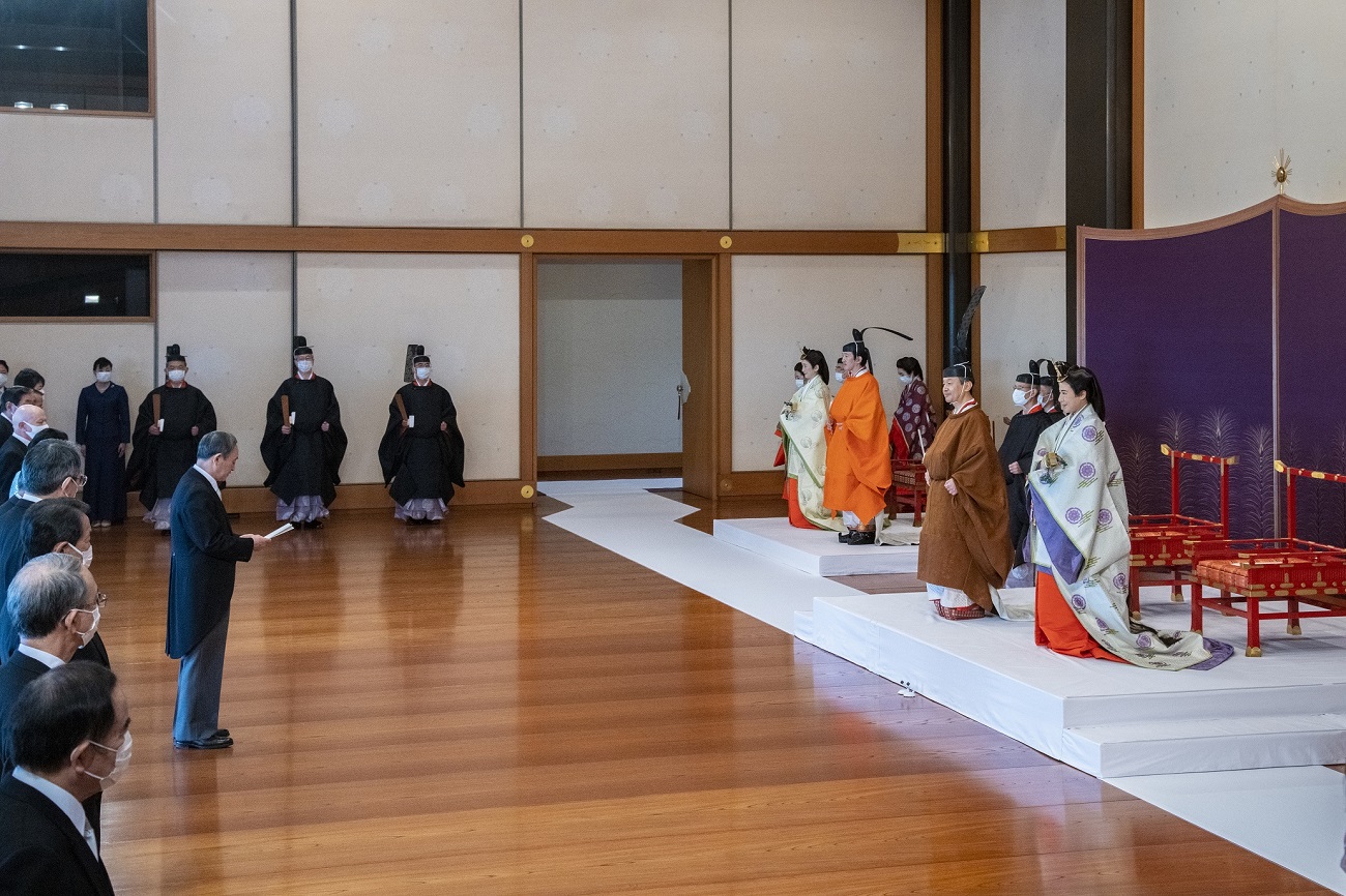 立皇嗣宣明の儀　寿詞