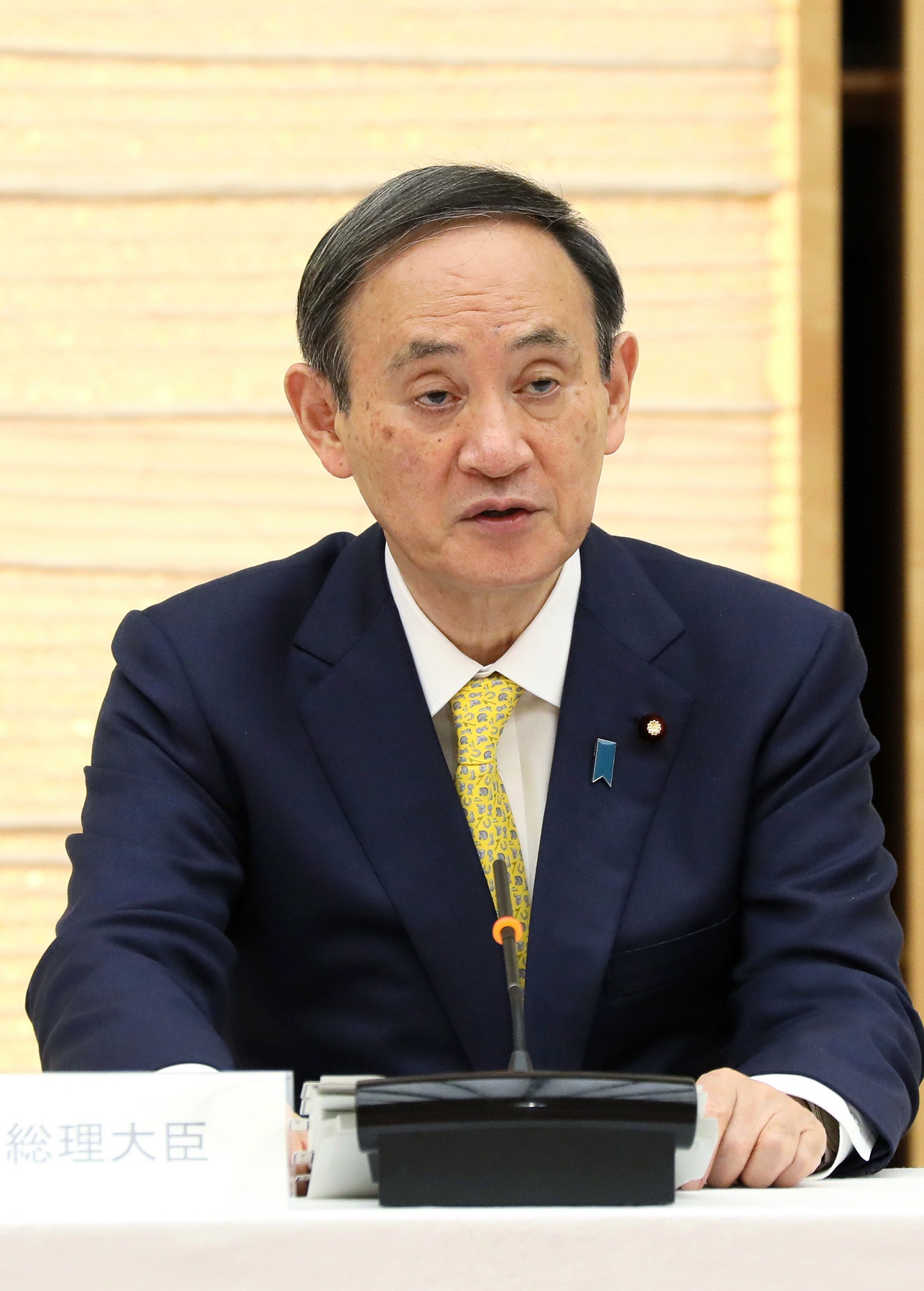 発言する菅総理３