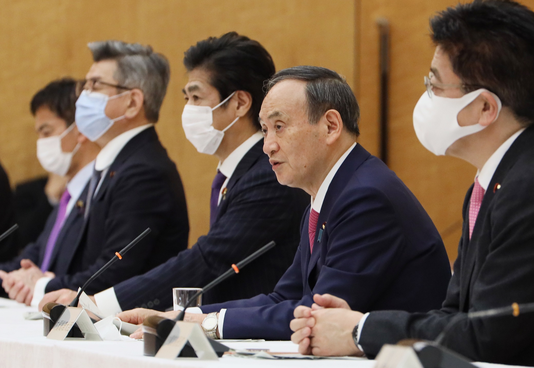 発言する菅総理２