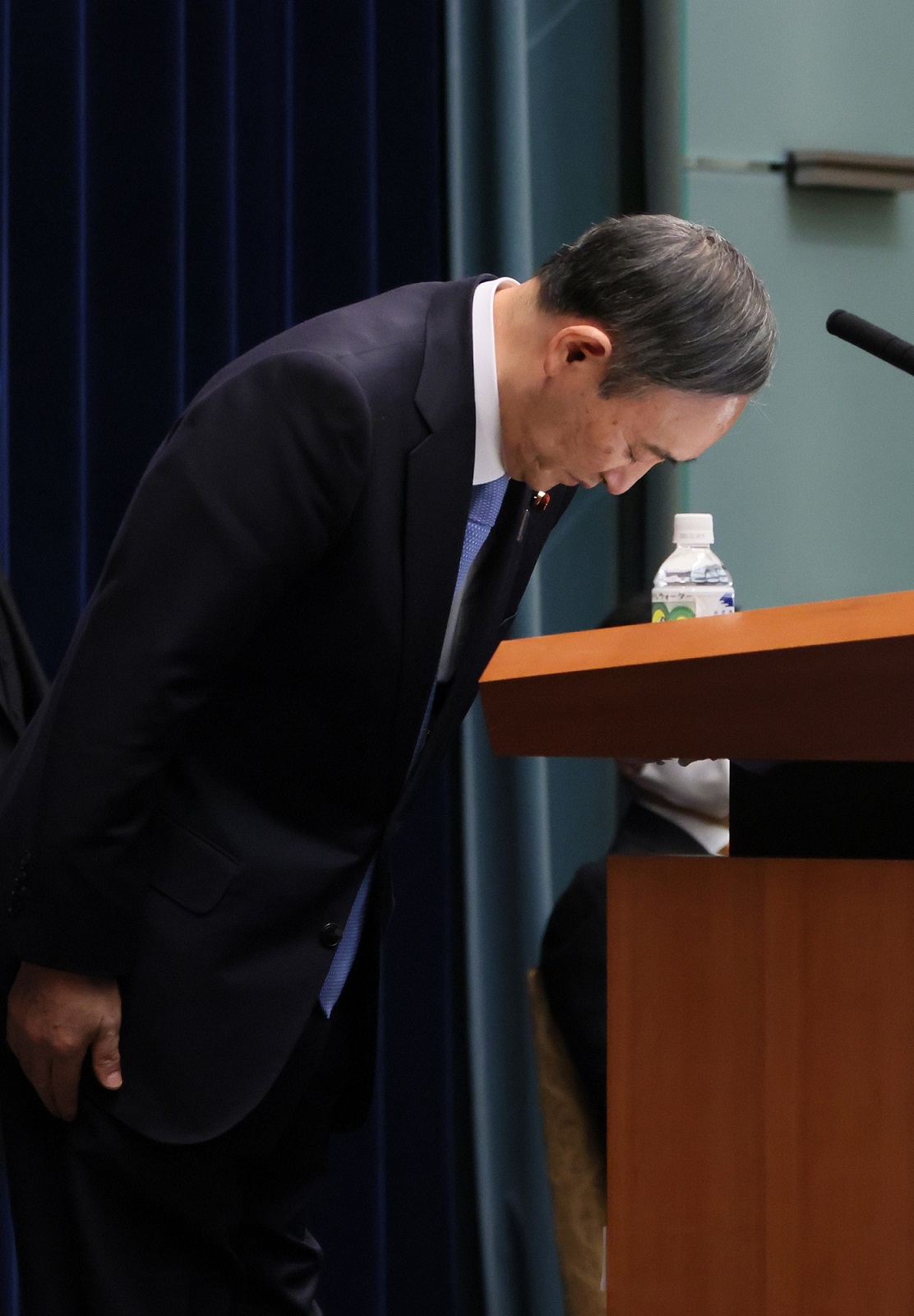 会見を行う菅総理３