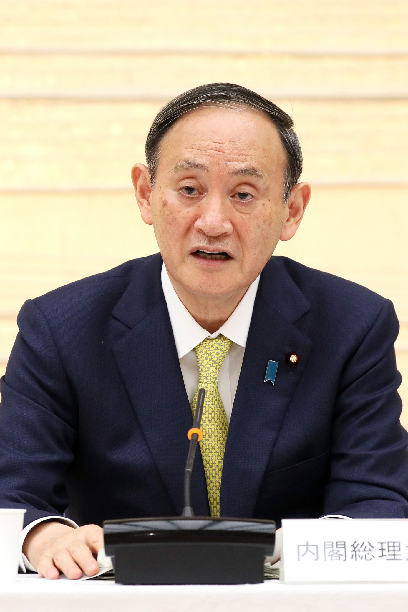 発言する菅総理３