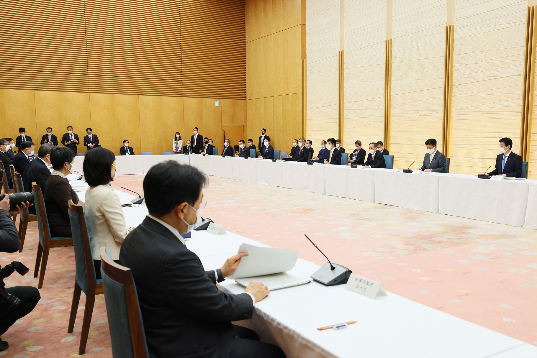 発言する菅総理４