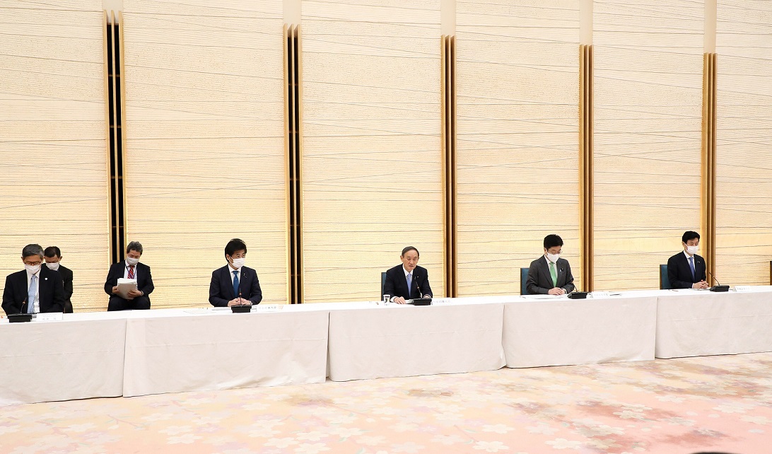 発言する菅総理９