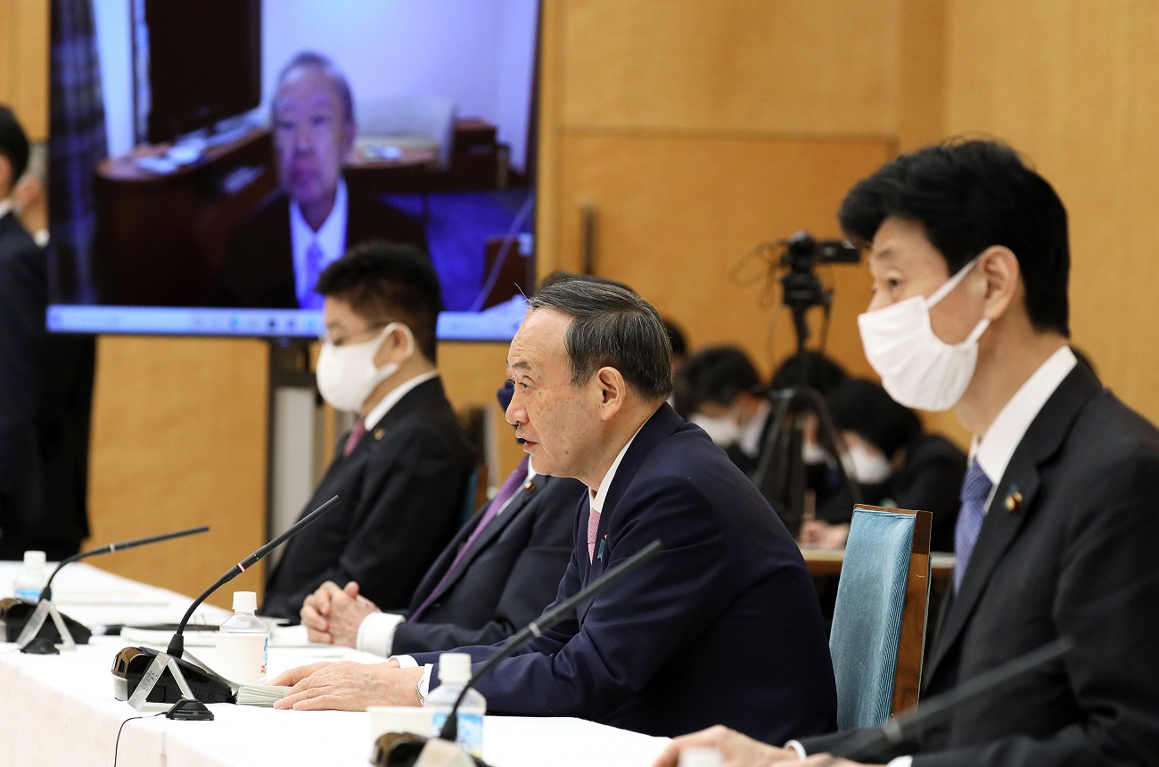 発言する菅総理３