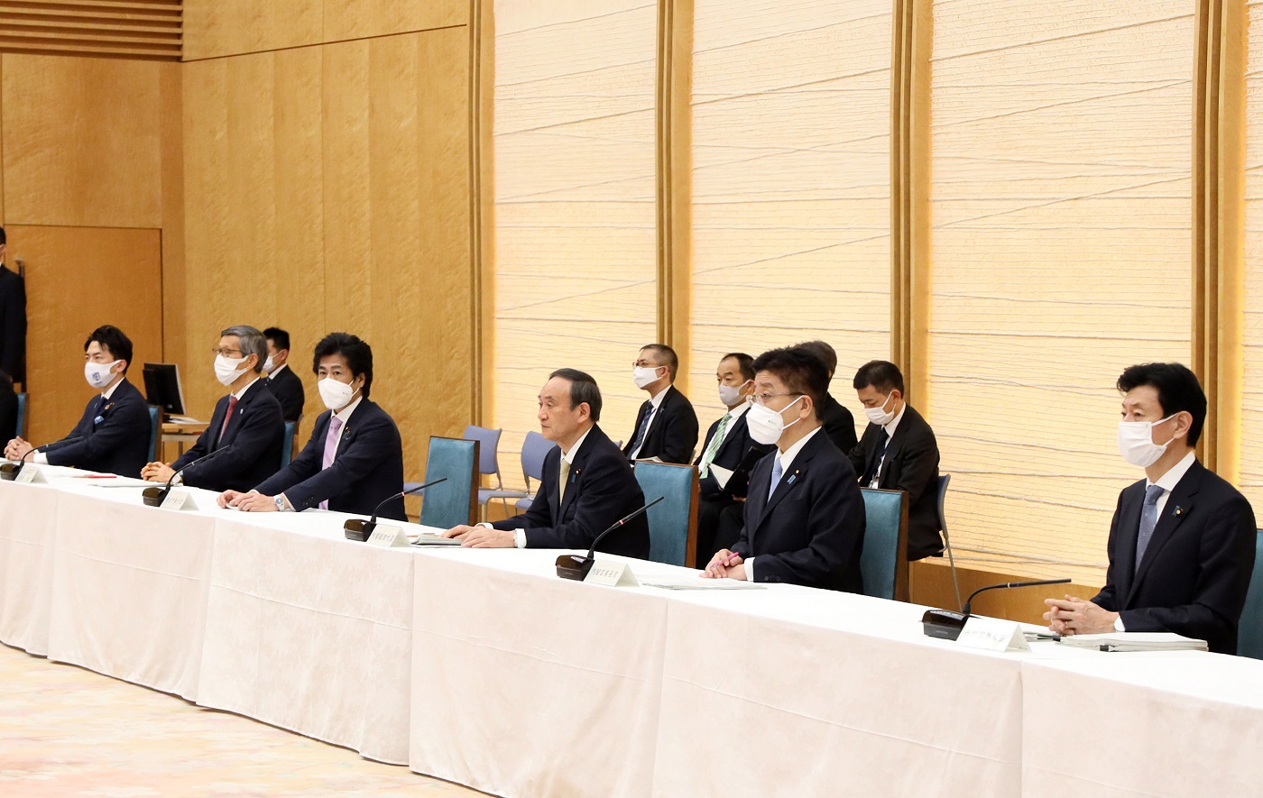 発言する菅総理７